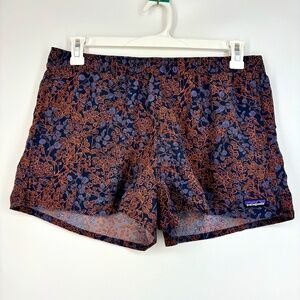 Patagonia Blue and Orange Athletic Shorts